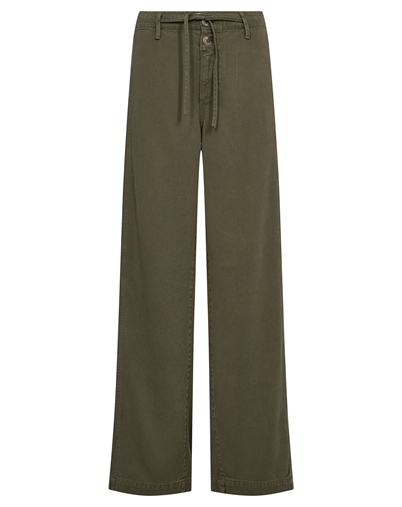 Mos Mosh - MMEmilia Elastic Hose - Olive Night